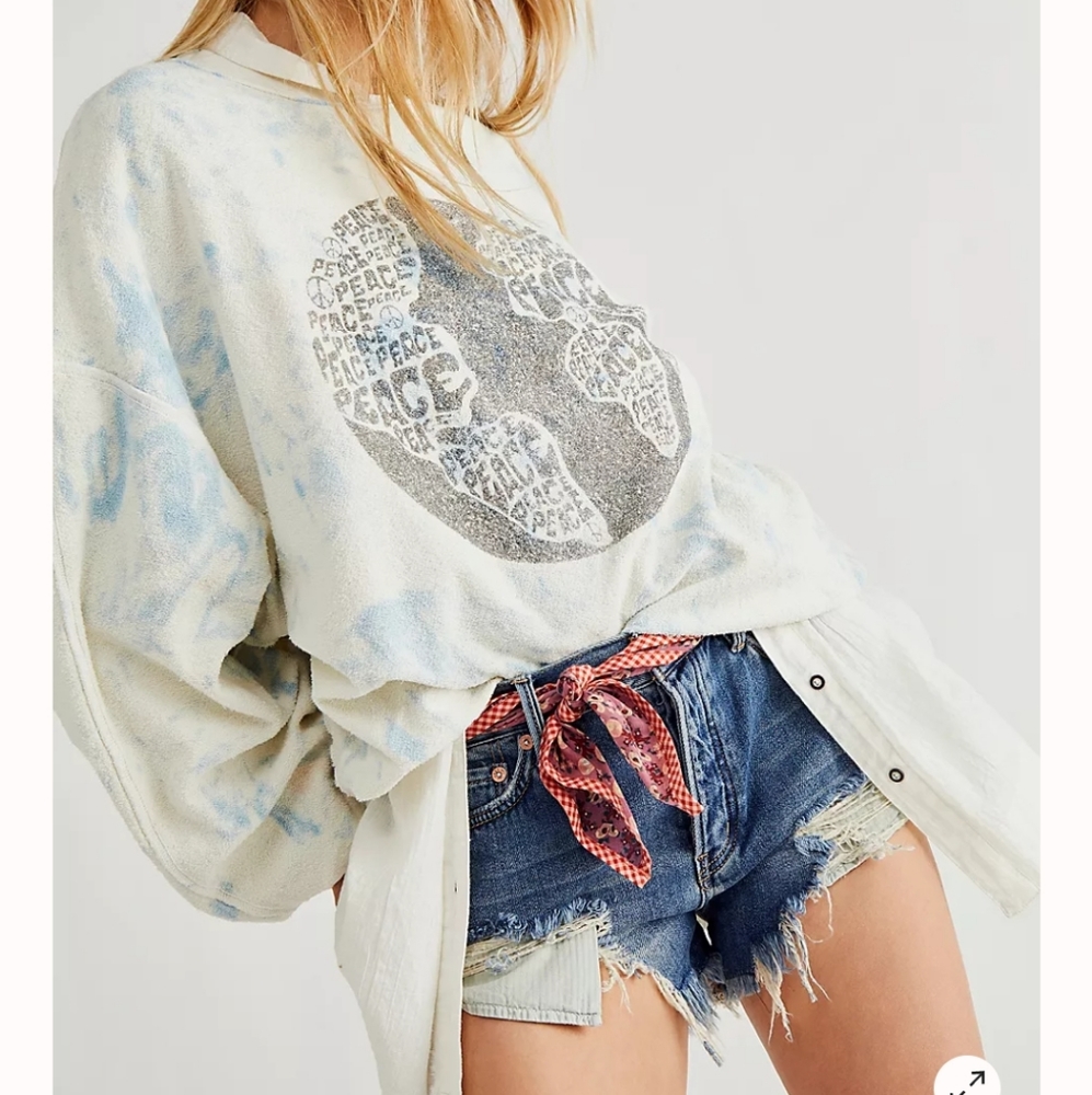 Free People Over and Out Earth Pullover - Picture 2 of 6